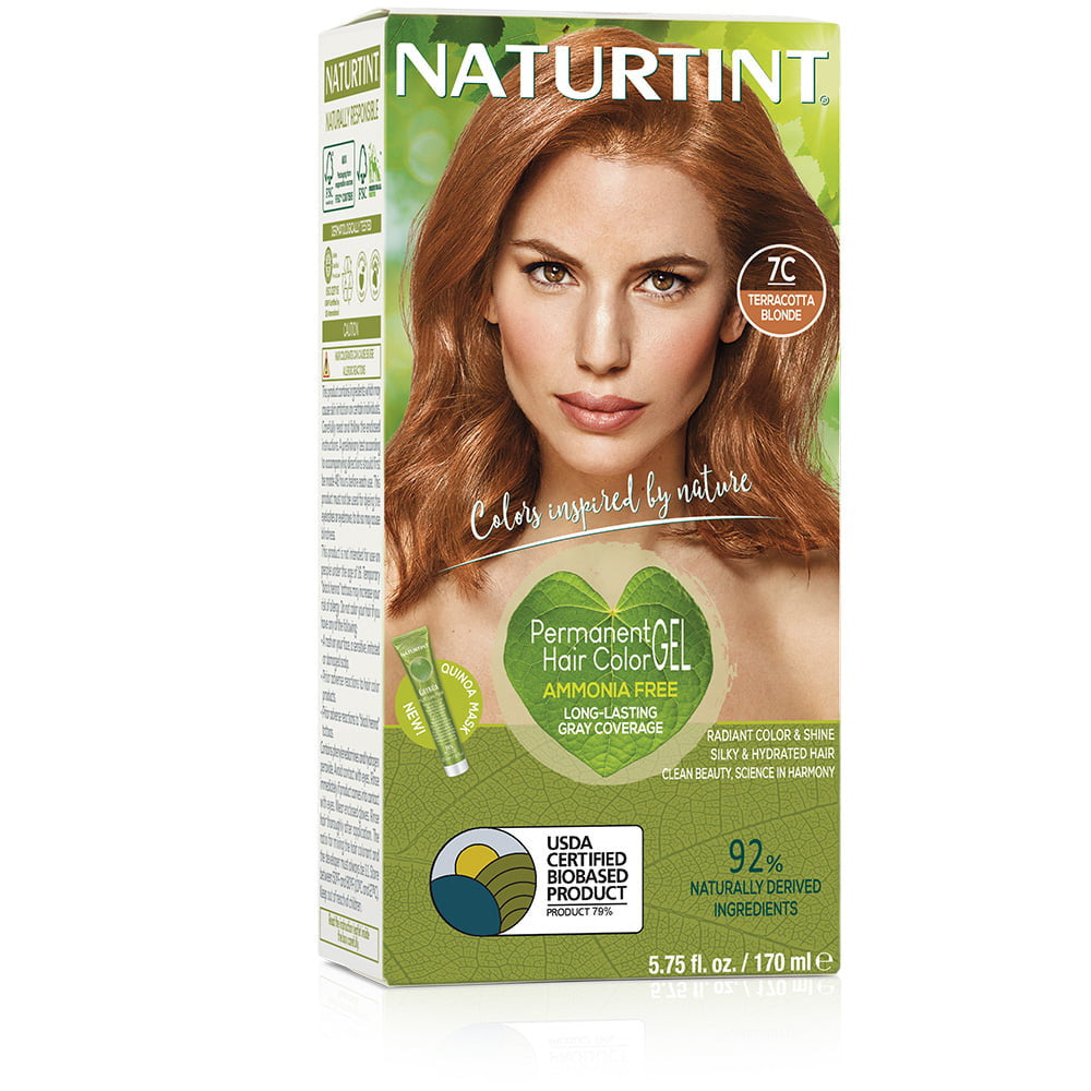 Naturtint Permanent Hair Colorant, 7C Terracotta Blonde, 5.75 Oz